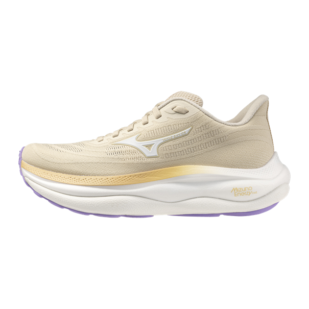 Mizuno Wave sky 9 Hardloopschoenen Dames beige