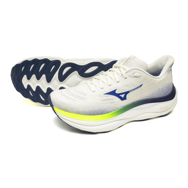 Mizuno Wave sky 9 Hardloopschoenen Heren wit