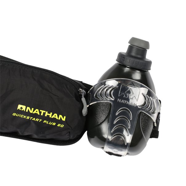 Nathan quikstart plus 20 belt zwart