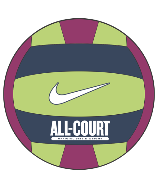 Nike Accessoires nike all court volleyball deflated