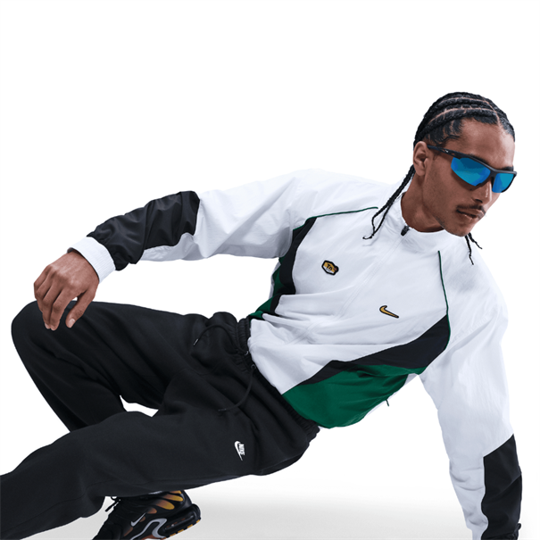 Nike Club Herenbroek van geborstelde fleece met boorden