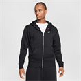 Nike Club Hoodie van fleece met rits voor heren