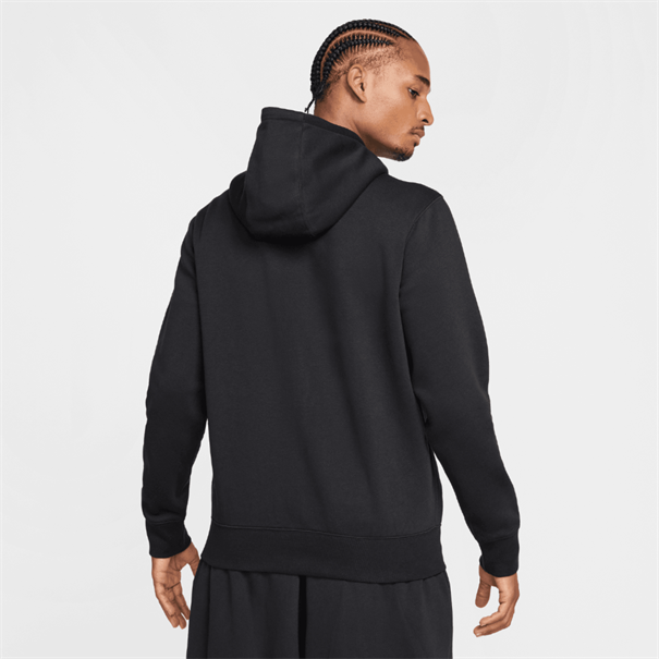 Nike Club Hoodie van fleece met rits voor heren