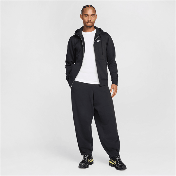Nike Club Hoodie van fleece met rits voor heren