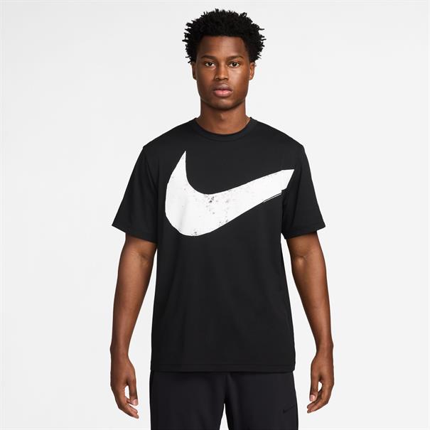 Nike Hyverse Swoosh DriFIT fitnesstop met korte mouwen