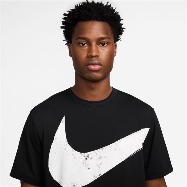 Nike Hyverse Swoosh DriFIT fitnesstop met korte mouwen