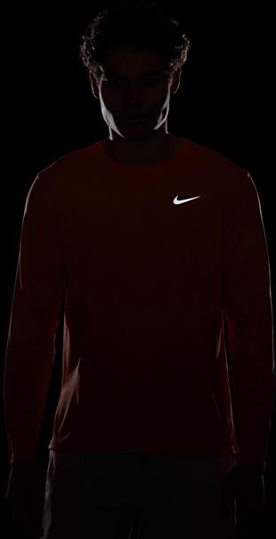 Nike miler men's dri-fit uv long-sl
