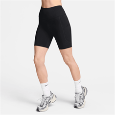 Nike One Bikershort met hoge taille, zakken voor dames