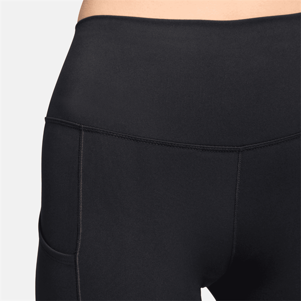 Nike One Bikershort met hoge taille, zakken voor dames