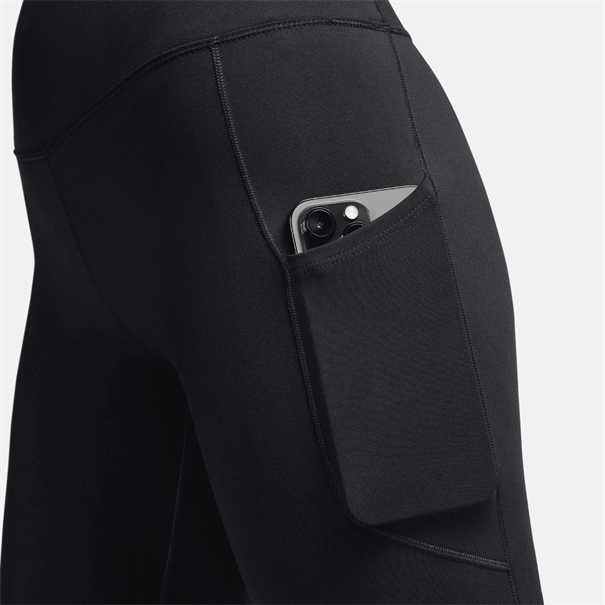 Nike One Bikershort met hoge taille, zakken voor dames