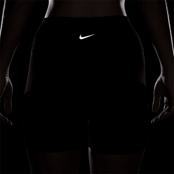 Nike One Bikeshort met hoge taille voor dames (13 cm)