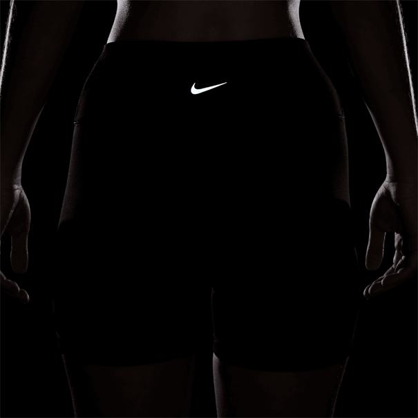 Nike One Bikeshort met hoge taille voor dames (13 cm)