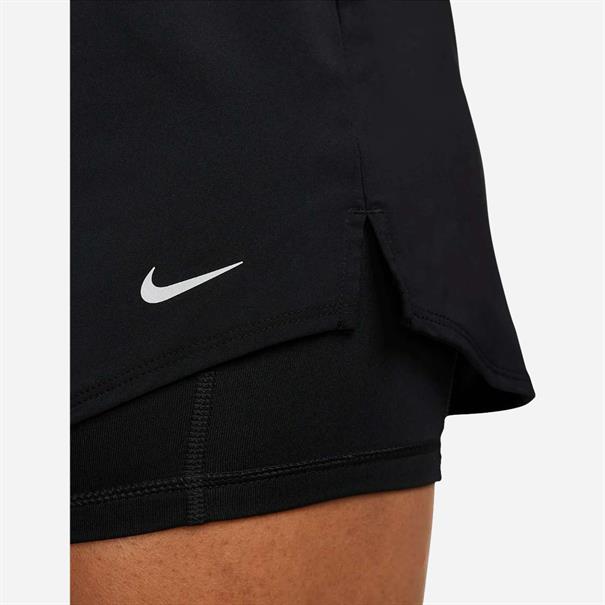Nike One DriFIT 2in1 damesshort met halfhoge taille