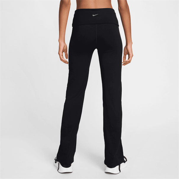 Nike One DriFIT damesbroek met hoge, omvouwbare taille
