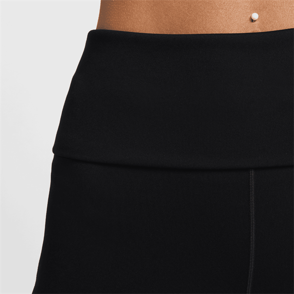 Nike One DriFIT damesbroek met hoge, omvouwbare taille