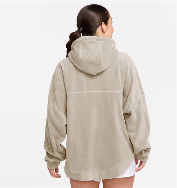 Nike One ThermaFIT oversized fleecehoodie voor dames