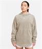Nike One ThermaFIT oversized fleecehoodie voor dames