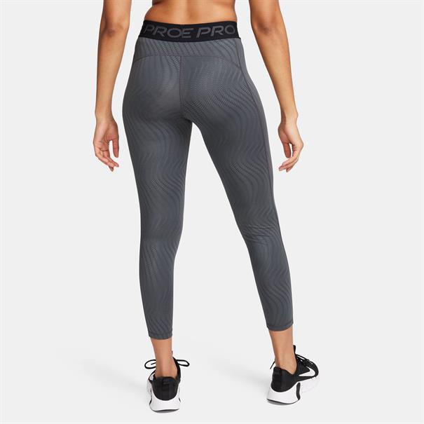 Nike pro women's mid-rise 7/8 print