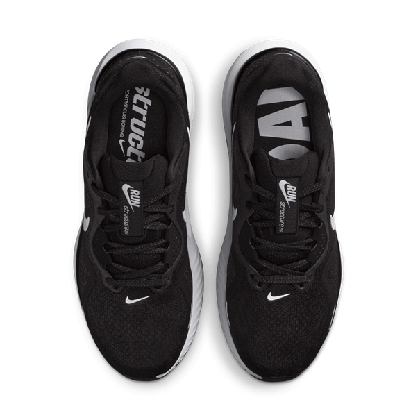 Nike Structure 26 Hardloopschoenen Dames zwart (straat)