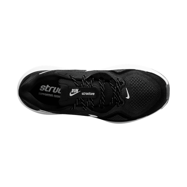 Nike Structure 26 Hardloopschoenen Dames zwart (straat)