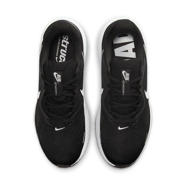 Nike Structure 26 Hardloopschoenen Heren zwart (straat)