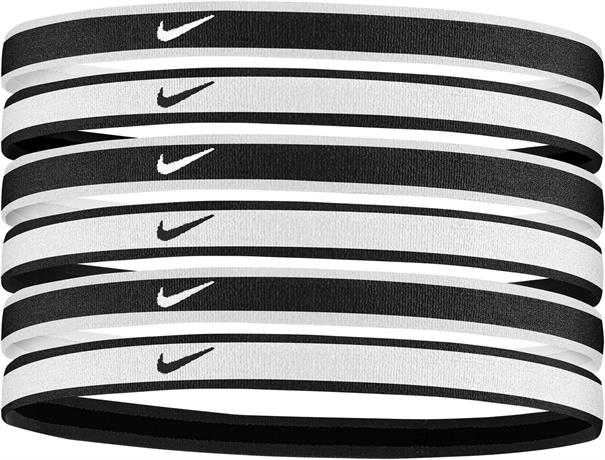 Nike swoosh sport headbands 6 pk tipped