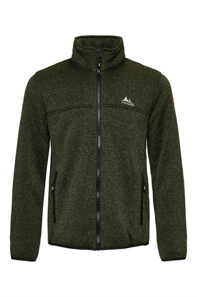 Nordberg Fred Knitted Bonded Fleece Jacket