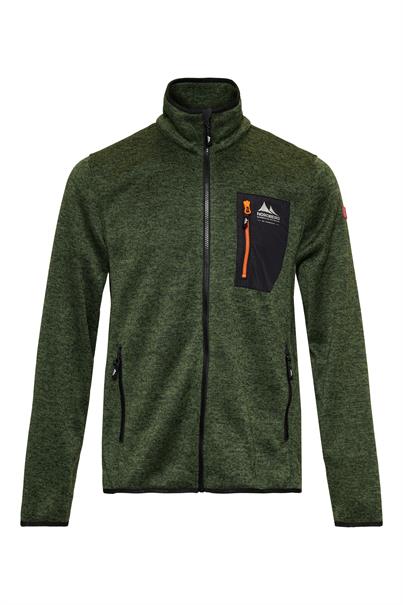 Nordberg Noa Mens Knitted Fleece Jacket