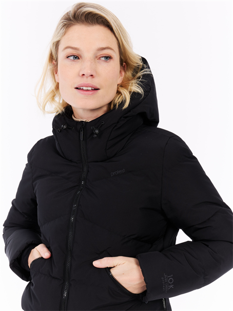 Protest Preppy Ski Jas Voor Dames Met Zip-Shift