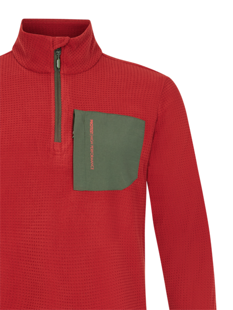 Protest prtcare 1/4 zip active top