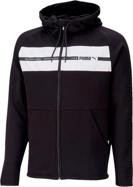 Puma mens hooded full-zip fl ii