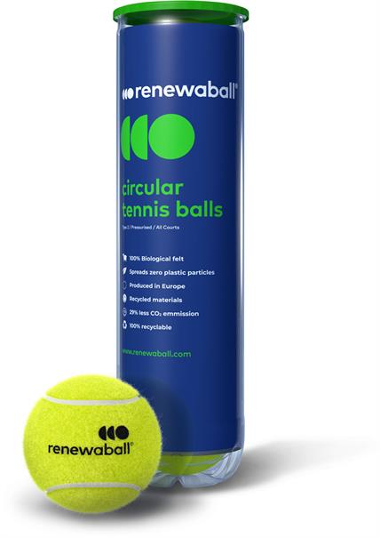 Renewaball tennisballen koker 4st