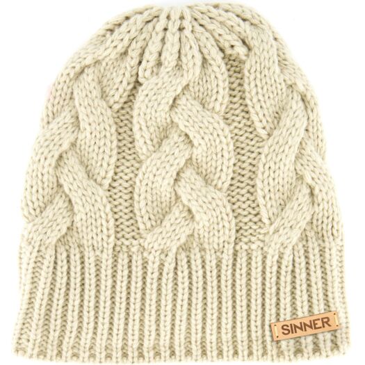 SINNER cable beanie
