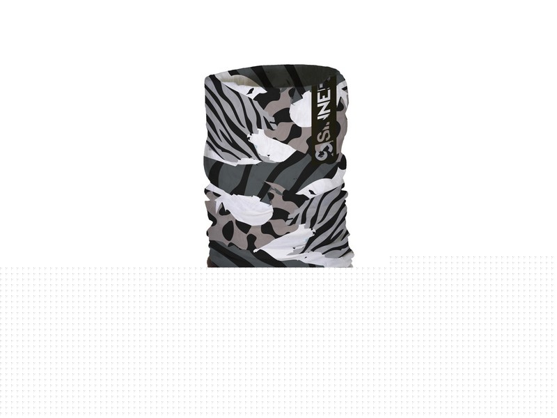 SINNER fleece bandana animal camo