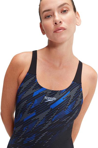 Speedo eco+ h-boom placem muscleb bla/blu
