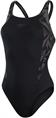 Speedo eco+ h-boom splice muscleb bla/gre