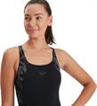 Speedo eco+ h-boom splice muscleb bla/gre