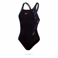 Speedo eco+ h-boom splice muscleb bla/pin