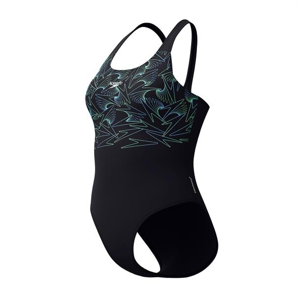 Speedo ECO+ Hyperboom Placement Muscleback Dames Badpak