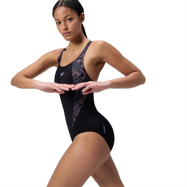 Speedo ECO+ Hyperboom Splice Muscleback Dames Badpak