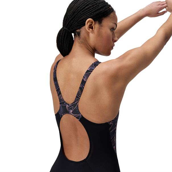 Speedo ECO+ Hyperboom Splice Muscleback Dames Badpak