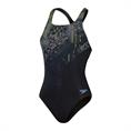 Speedo eco+m dig print medalist bla/grn