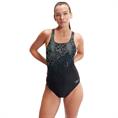 Speedo eco+m dig print medalist bla/grn