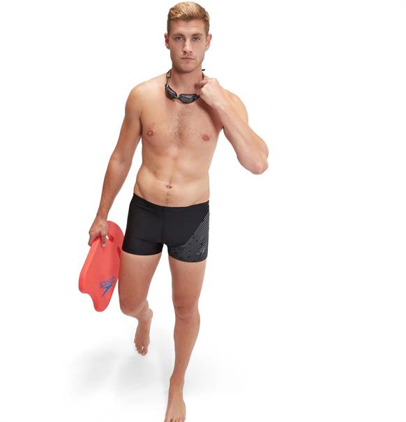 Speedo eco medley logo aqsh bla/gre