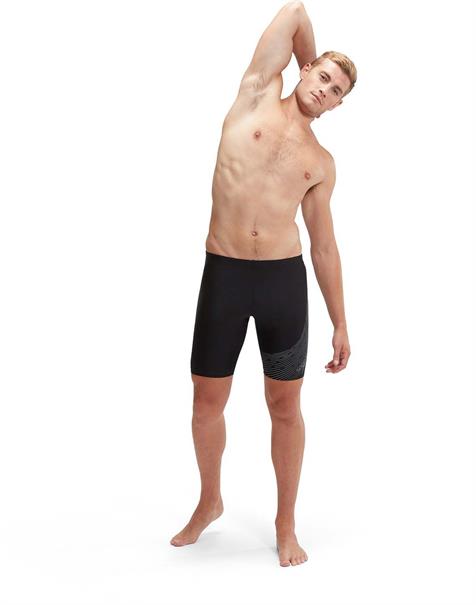Speedo eco medley logo jam bla/gre