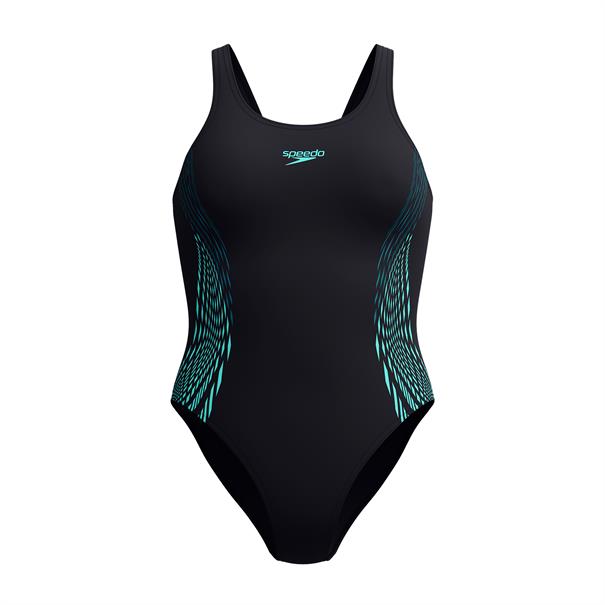 Speedo eco+ placem muscleb bla/grn
