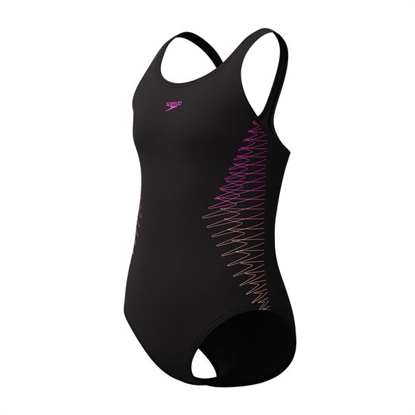 Speedo ECO Placement Muscleback Meisjes Badpak