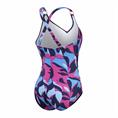 Speedo eco print v neck 1p blu/pin