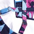 Speedo eco print v neck 1p blu/pin