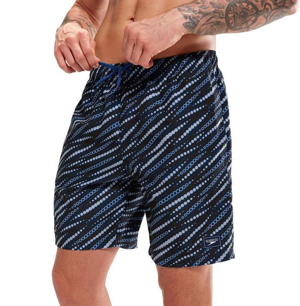 Speedo eco printed leisure 18 bla